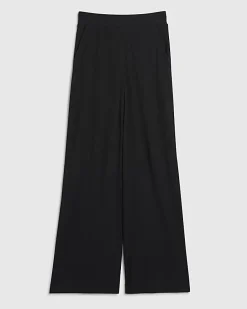 Black Wide Leg Joggers