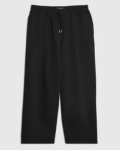 Black Wide Leg Joggers