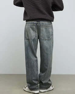 Blue Baggy Fit Jeans