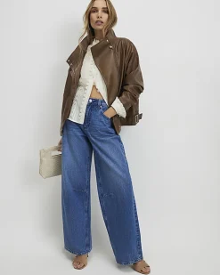 Blue Baggy Fit Jeans