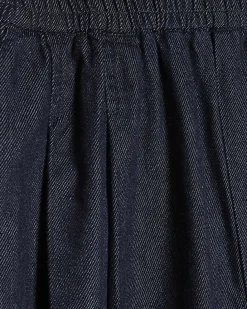 Blue Barrel Leg Jeans