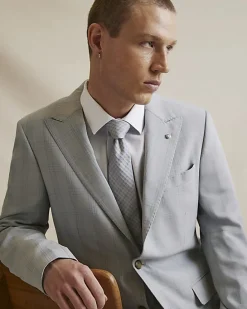 Blue Check Tie
