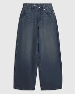 Blue Classic Barrel Jeans