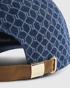 Blue Denim Monogram baseball Cap