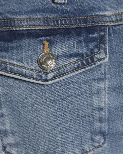 Blue High Waisted Relaxed Flare Jeans