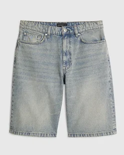 Blue Light Wash Jort