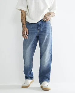 Blue Loose Fit Jeans
