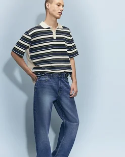 Blue Loose Fit Jeans