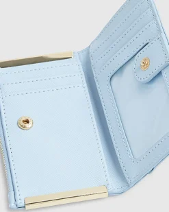 Blue RIR Monogram Mini Purse