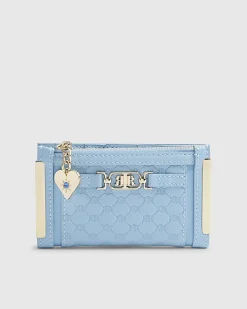 Blue RIR Monogram Mini Purse