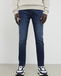 Blue Skinny Fit Stretch Jeans