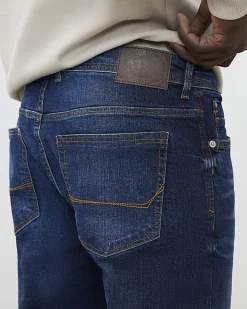 Blue Skinny Fit Stretch Jeans