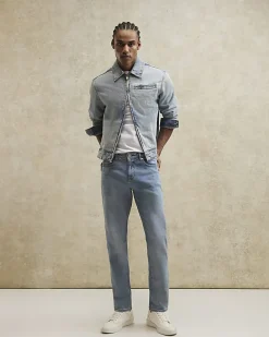 Blue Skinny Fit Stretch Jeans
