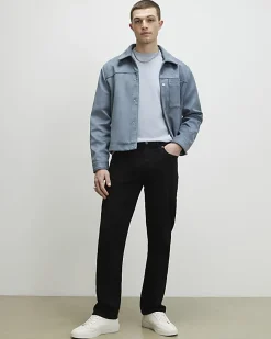 Blue Slim Fit Crew Neck T-Shirt