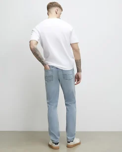Blue Slim Fit Stretch Jeans