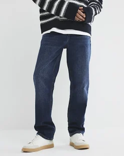 Blue Straight Fit Jeans