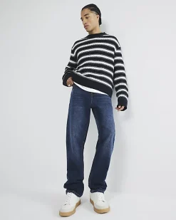 Blue Straight Fit Jeans