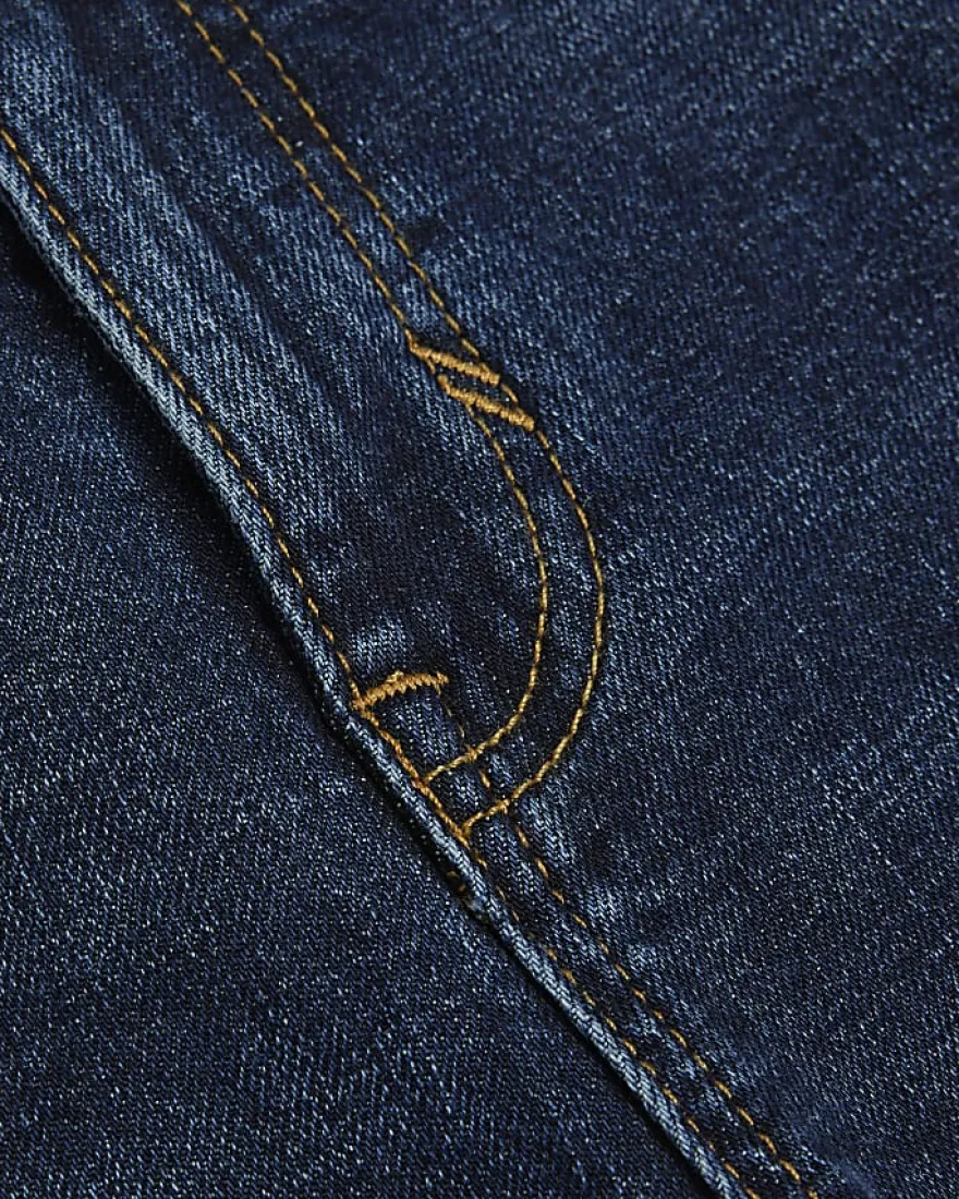 Blue Straight Fit Jeans