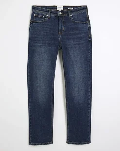 Blue Straight Fit Jeans