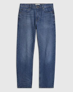Blue Straight Leg Jeans