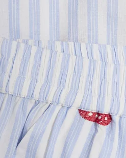 Blue Strawberry Three Piece Loungewear Set