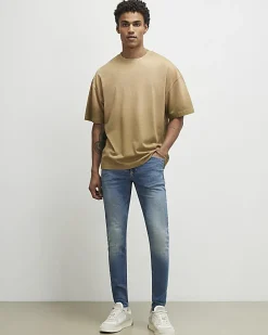 Blue Super Skinny Stretch Jeans