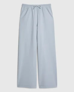 Blue Wide Leg Joggers