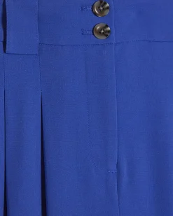 Blue Wide Leg Trousers