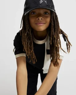 Boys Beige Colour Block Luminis t-shirt