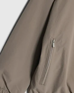 Boys Beige RI Hooded Jacket