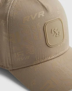 Boys Beige RVR Monogram Cap
