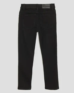Boys black relaxed skinny jeans