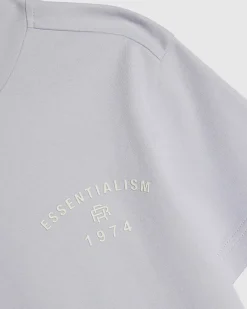 Boys Blue Essentialism T-Shirt Set