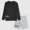 Boys Blue River Sweatshirt Set