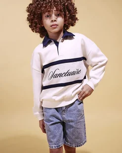 Boys Blue Washed Denim Shorts