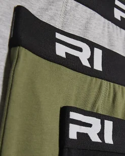 Boys Khaki Pack Of 5 Boxers
