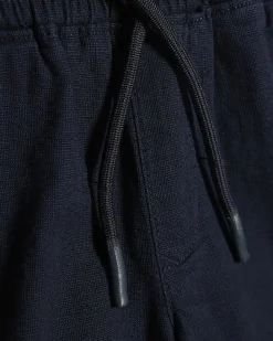 Boys Navy Pull On Shorts