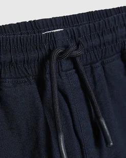 Boys Navy Pull On Shorts