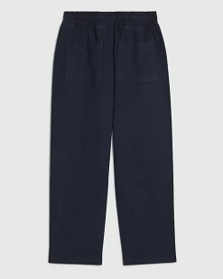Boys Navy Pull On Trousers