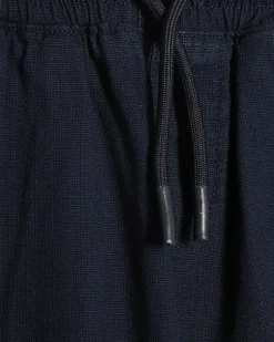 Boys Navy Pull On Trousers