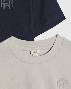 Boys Navy RI Pack Of 2 T-Shirts