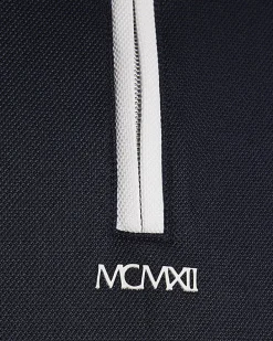 Boys Navy Slim Colour Blocked Polo Shirt Set