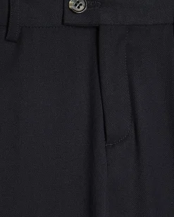 Boys Navy Tailored Suit Trousers