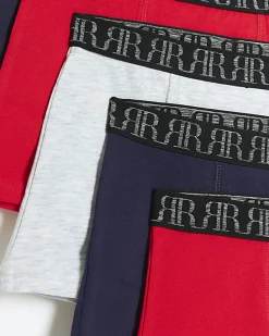 Boys Red Boxers 5 Pack