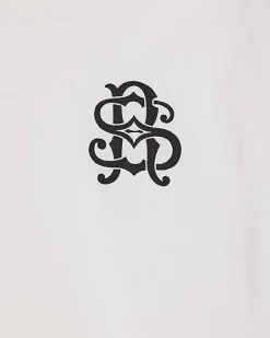 Boys White Crest T-Shirt