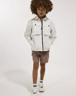 Boys White Shacket