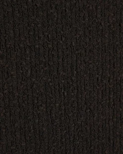 Brown Knitted Fringe Trim Mini Dress