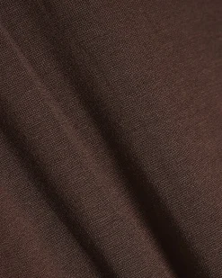 Brown Lace Trim Cape