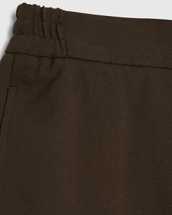 Brown Loose Fit Trousers