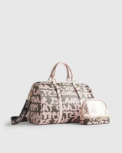 Brown Monogram Graffiti Barrell Bag Bundle